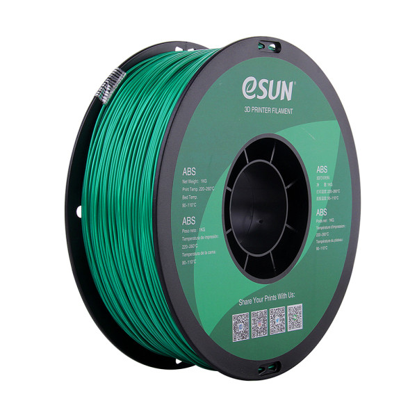 eSun ABS filament 1,75 mm Green 1 kg  DFE20003 - 1