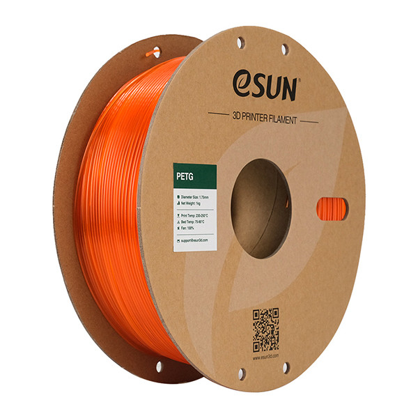 eSun PETG filament 1,75 mm Orange 1 kg PETG175O1 DFE20050 - 1