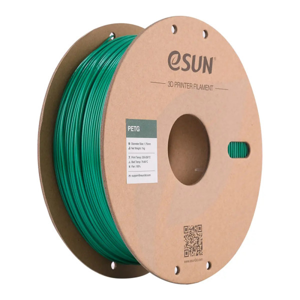 eSun PETG filament 1,75 mm Solid Green 1 kg  DFE00068 - 1