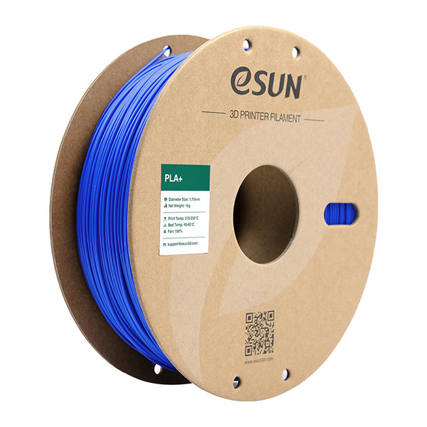 eSun PLA+ filament 1,75 mm Blue 1 kg PLA175U1 DFE20090 - 1