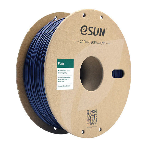 eSun PLA+ filament 1,75 mm Dark Blue 1 kg  DFE20274 - 1