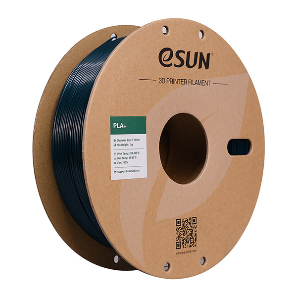 eSun PLA+ filament 1,75 mm Green 1 kg PLA175G1 DFE20095 - 1