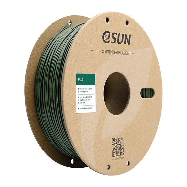 eSun PLA+ filament 1,75 mm Olive Green 1 kg  DFE20278 - 1