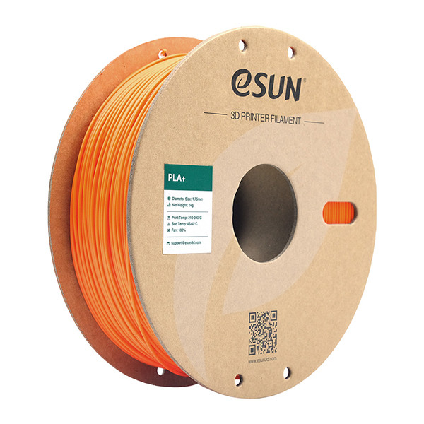 eSun PLA+ filament 1,75 mm Orange 1 kg PLA175O1 DFE20099 - 1