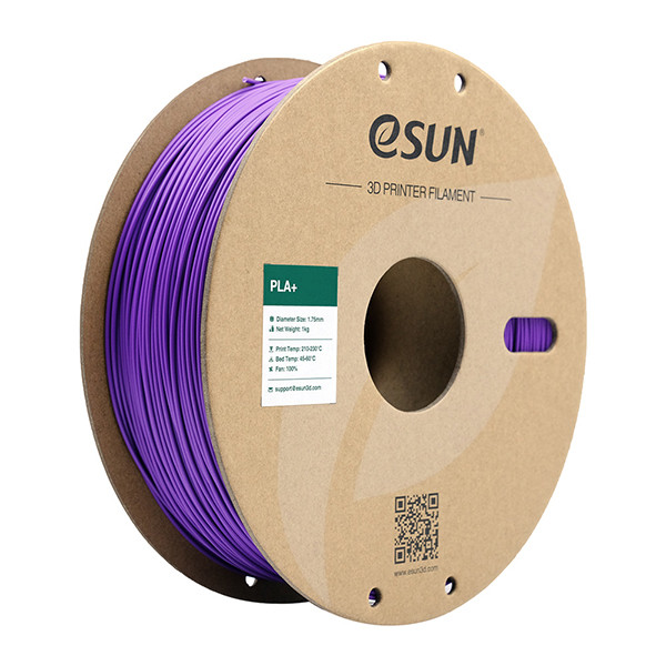 eSun PLA+ filament 1,75 mm Purple 1 kg PLA175Z1 DFE20100 - 1