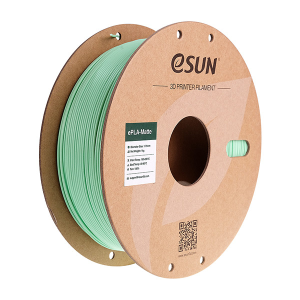 eSun ePLA-Matte filament 1,75 mm Mint Green 1 kg (paper spool)  DFE20251 - 1