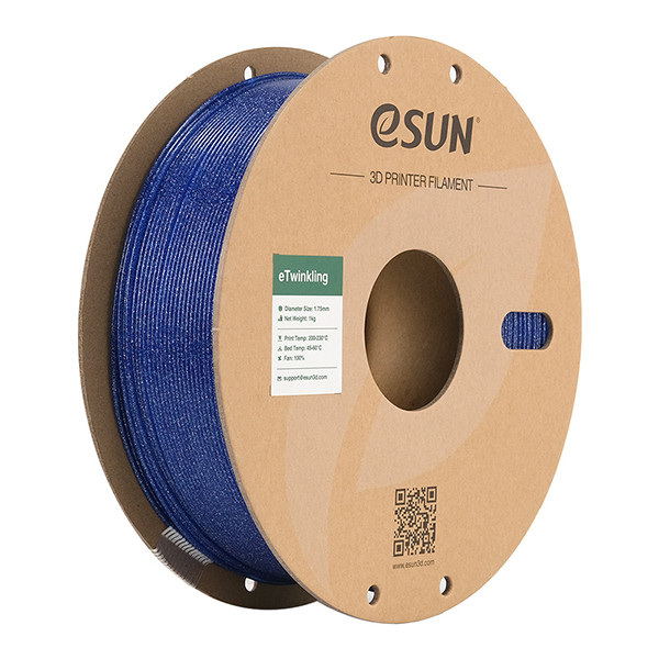 eSun eTwinkling filament 1,75 mm Blue 1 kg  DFE20262 - 1